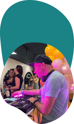 Fiesta de cumpleaños con animación